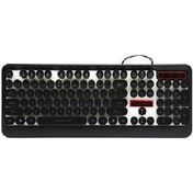 Resim Platoon PL-455 Usb Kablolu Led Işıklı Oyuncu Q Klavye 