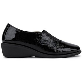 Resim Relax Anatomic Kadın Hakiki Deri Siyah Comfort Ayakkabı 611 E4261-03 Bn Ayk Sk25-26 Dk Black Siyah 