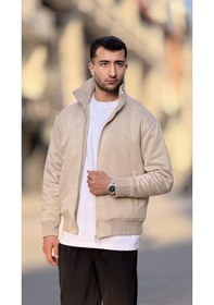 Resim Rocqerx X-2021 Ribanalı İçi Kapitone Süet Mont Taş 