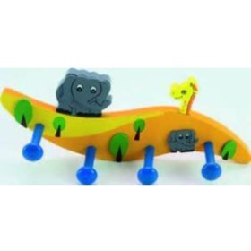 Resim Edutoys Orman Figürlü Askılık 