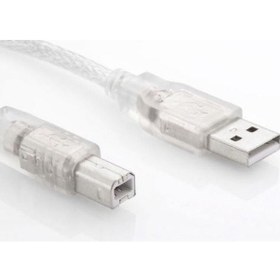 Resim S-Link Sl-U2015 1.5M Lüks Şeffaf Usb2.0 Yazici Kablo 