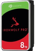Resim Gate Sea Ironwolf Pro, 8 Tb, Kurumsal Nas Dahili Sabit Disk Hdd – Cmr 3,5”, Sata 6 Gb/sn, 7200 Devir/ 