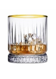 Resim Perlotus 210 Cc Golden Altın Yaldızlı Viski Bardağı 1 Adet Tek Kadeh 