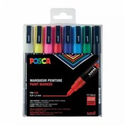 Resim Uni Posca Pc-3m 0.9-1.3mm Ana Renkler Set 