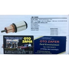 Resim Im3080 Mars Kollektoru 12V 19 Dıs Kıa Bongo Preggıo Dızel N.Denso 