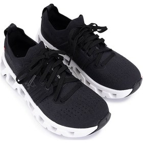 Resim On Kadın Tekstil Siyah/beyaz Sneakers & Spor Ayakkabı Cloudswıft 4 Black/whıte Siyah 