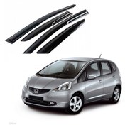 Resim Carmind Honda Jazz Mugen Cam Rüzgarlığı 2009-2011 