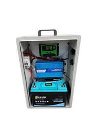 Resim Lityum Güneş Enerji Paketi 280w Panel 100ah Lifepo4 Akü 1000w İnverterli Solar Sistem 