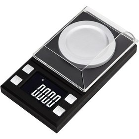 Resim Hallow 50G-0.001G Taşınabilir Mücevher-Toz-Küçük Dijital Cep Tartı Siyah 