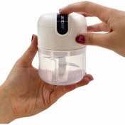 Resim Mini Taşınabilir USB Şarjlı Doğrayıcı, 3 Bıçaklı ve Ek Bıçaklı Blender Seti 