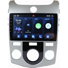 Resim Kia Cerato 2009/2012 Model Uyumlu 9'' İnç Analog Klima 2/32gb Kameralı, Carplay'li 9" 