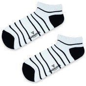 Resim CARNAVAL SOCKS Patik Çizgiler Desenli Renkli Spor Çorap 