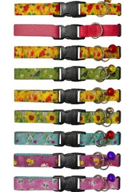 Resim Desenli Zilli Kedi Tasması 