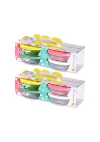 Resim Paşabahçe Kapaklı Cam Saklama Kabı 8 Li Kahvaltılık 310cc 96840 Çok Renkli 