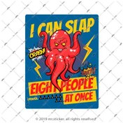 Resim Msl133 Sinirli Ahtopot Sticker 