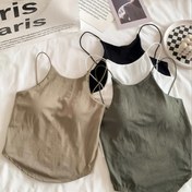 Resim 4 Parça Baharatlı Saf Arzu Askılı, Düz Renkli Atlet Üstü, Göğüs Sarıcı ve Cilt Bakımı, Kısa Alt Üst 