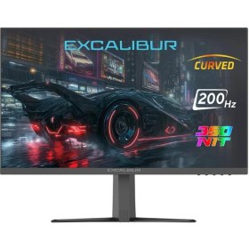 Resim Nusrat Bilişim Casper 23.6" Excalibur M.E236FVC-D 200HZ 1ms 350NIT Fast Va Curved HDR10 Oyuncu Monitörü 