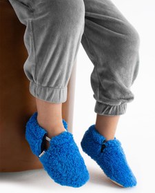 Resim Funny Baby Kaydırmaz Taban Organik Bebek Polar Patik Ergonomik Yumuşak Rahat Esnek 