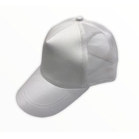 Resim Suyutti Kostan Aksesuar Beyaz Fileli Spor Şapka 