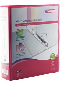 Resim Bigpoint 4d Mekanizmalı Klasör 7 Cm Açık Kırmızı Kırmızı 