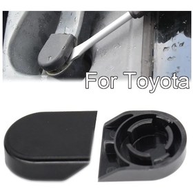 Resim Lasonstiges 2x Araba Ön Cam Silecek Somun Cıvata Kapağı Toyota Hilux Supra Tacoma Tercel Starlet Aygo Yaris Yankı Pickup Tundra 