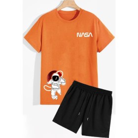 Resim Trendypassion Nasa Şort T-Shirt Eşofman Takımı 