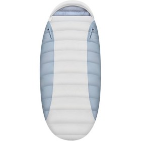 Resim Shufa Oval Tasarım Ekstra Geniş Kaz Tüyü Tek Kişilik Kamp Uyku Tulumu 