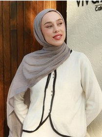 Resim Moda Kaşmir Modal Kraş Şal Serisi Duman 