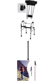 Resim feifei Baston Yürüteç Değnek Treking Ucu 1.75 Cm Çap - HBY5767-3917 