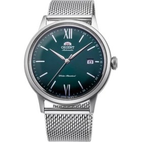 Resim Orient Bambino RA-AC0018E30B Otomatik Hasır Gri Yeşil Kadran 41 mm Erkek Kol Saati 