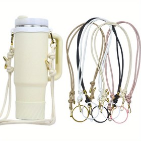 Resim 20oz, 30oz, 40oz Şişeler İçin Ayrılabilir Askılı ve Tutma Saplı Ayarlanabilir Su Şişesi Taşıyıcısı - Spor, Fitness, Kamp, Açık Hava Aktiviteleri ve Anneler Günü Hediyeleri İçin İdeal - Açık Hava Hidrasyon|Şık Şişe Taşıyıcısı|Ayarlanabilir Askı 