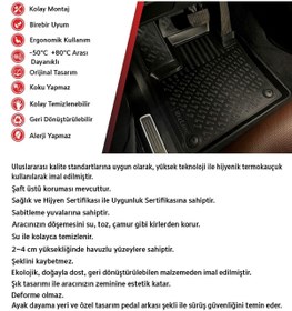 Resim Rizline Opel Zafira B 2005-2014 3D Havuzlu Paspas 