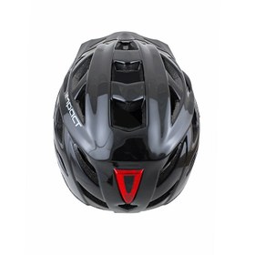 Resim Impact Commur Işıklı Bisiklet Kaskı Siyah Large KSK-226 