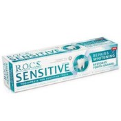 Resim Rocs Sensitive Hassas Dişler İçin Beyazlatırıcı Diş Macunu 75 ml 