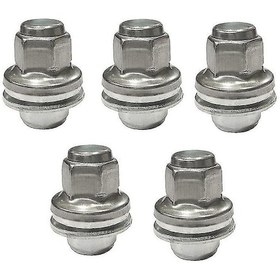 Resim Youmex Jaguar S-type, X-type, Xj, Xjr, Xf İçin 5 Adet Yüksek Kaliteli Jant Cıvata Somun Seti 1999-2011 