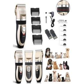 Resim Janva Pet-66 Yeni Model Çift Bataryalı Şarjlı Kedi Köpek Tıraş Makinesi Pet Traş 