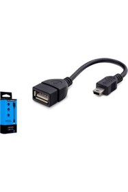 Resim KEEPRO Mini usb otg 5 pin otg 15 cm oto teyp için usb çevirici 