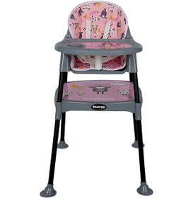 Resim Maxi Taxi Baby Feeding 3in1 Çalışma Masalı Mama Sandalyesi 