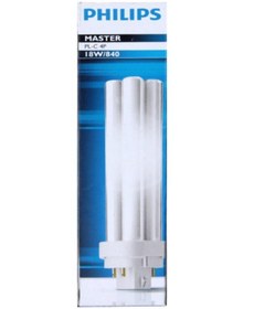 Resim Philips Master 18w/840 4p Pll Ampul Günışığı 4000k. 