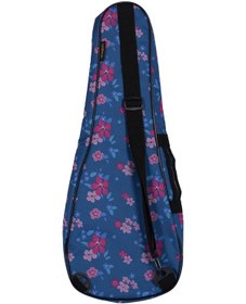 Resim Wagon 03 Serisi Soprano Ukulele Çantası - Hibiskus Mavi 