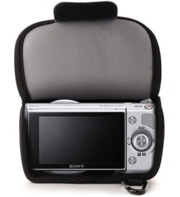Resim MegaGear Sony Alpha Nex-5R, Nex-5N, Nex-5 Neopren Fotoğraf Makinesi Kılıfı 