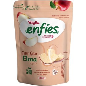 Resim Yayla Enfies Freeze Dried Dondurularak Kurutulmuş Çıtır Meyve-elma 15 Gr 15 G 