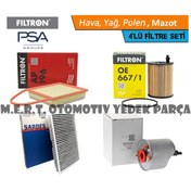 Resim Citroen C4 1.6 e-HDi Filtre Bakım Seti 2011-2015 