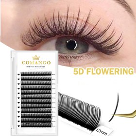 Resim CoMango 5D Flora Lüks Kirpik Uzatmaları - Günlük Kullanım İçin Dikişsiz, Kusursuz Şıklık, DIY Bireysel Kirpikler, Uzun Ömürlü Güzellik, Evde Profesyonel Sonuçlar İçin Tekrar Kullanılabilir, Evde Profesyonel Kirpik Geliştirici | Doğal Kirpik Görünüşi | Tekrar Kullanılabilir Uzatmalar, Kirpik Uzatma Malzemeleri 