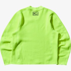 Resim Nike x Stussy Thermal Pullover Sweatshirt 'Neon' 
