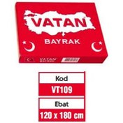 Resim Vatan Türk Bayrağı 120x180 VT109 
