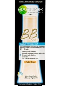 Resim Garnier BB Krem Mucizevi Cilt Kusursuzlaştırıcı Karma/Yağlı Ciltl 