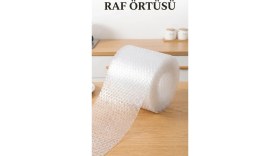Resim Moresun Buğz Şeffaf Kaydırmaz Pvc Dolap Içi Raf Örtüsü 45X300 cm 