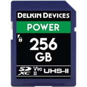 Resim Delkin 256gb Power Uhs-ıı (v90) Sdxc Hafıza Kartı 