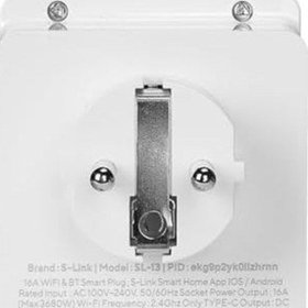 Resim Sl-13 Masterpower 16a Akım Korumalı Akıllı Priz Wıfı&bt Tuya Destekli 1 